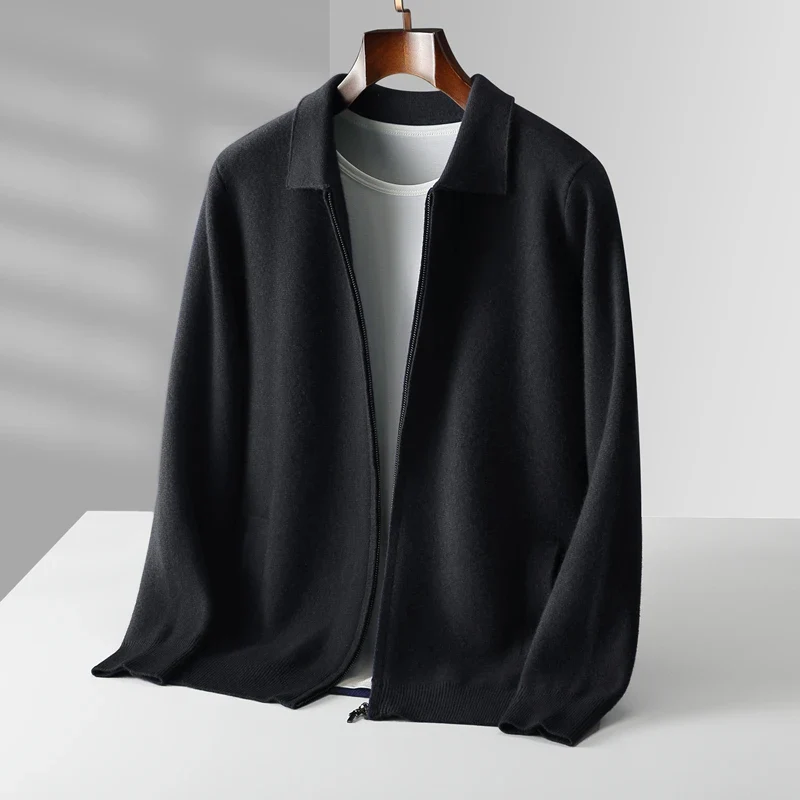 Robert | Men's Zip Up Sweater